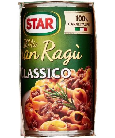  Italian Gourmet E.R. My Gran Rag Star Classico Lot de 6 sauces tomate 2 x 180 g de sauce tomate + Italian Gourmet Polpa 400 g - Buy Online on GoSupps.com