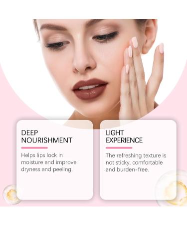  blmcoos Tinted lip oil Glaze lip balm glossy lip tint long-lasting waterproof gloss glossy lip treatment oil plumping moisturizer (SWEET) - Buy Online on GoSupps.com