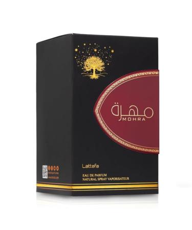 Lattafa Mohra for Unisex Eau de Parfum Spray 3.4 Ounce / 100 ml Citrus Fresh Lavender Spicy Amber Wood - Buy Online on GoSupps.com