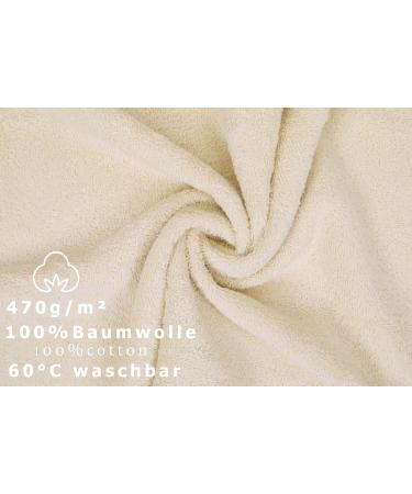 Betz Premium Pack of 10 Terry Washcloths for Face 100% Cotton Baby Washcloth Color S - Buy Online on GoSupps.com