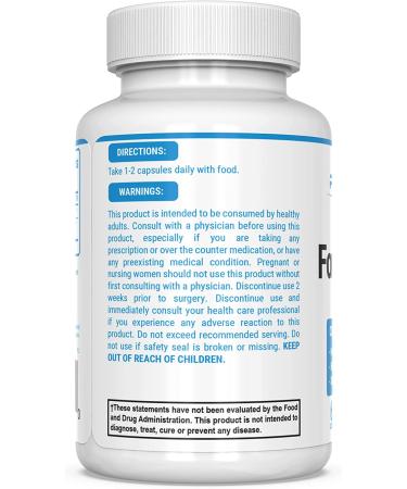 PEScience Forskolin Capsules 95% Pure Extract 60 Count - Patented ForsLean Formula - Buy Online on GoSupps.com