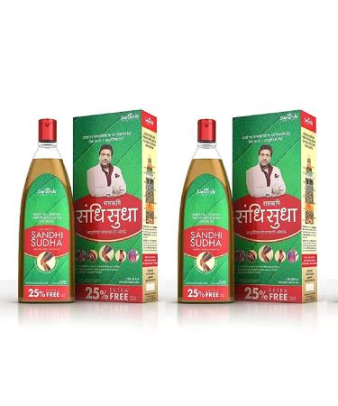 Sandhi Sudha Joint and Muscular Pain Relieving Oil- Pack Of 2 (120+30ml Each)