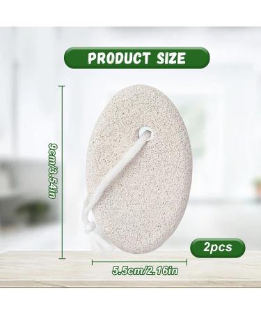 Natural Pumice Stone 2 Pieces Foot Care Pumice Stone Foot Care Callus Remover Coarse Callus Pumice Stone Pumice Stone Callus Remover Natural Foot for Foot Care or Hand - Buy Online on GoSupps.com