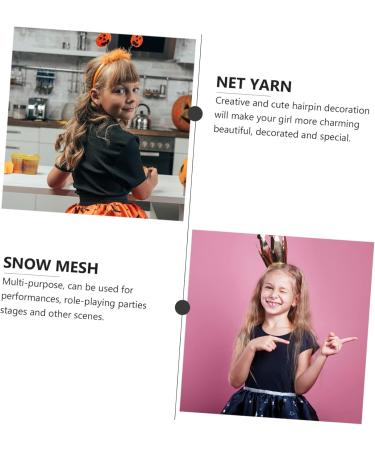 minkissy 1pc Snowflake Mesh Hair Clip Snowflake Gauze Hairpin Fairy Hair Accessory Chic Hair Accessories Stage Hairpin Hair Clips Hair Pin Girls Hair Clip Performance Hair Clip Props Child 13x21cm Blue - Buy Online on GoSupps.com