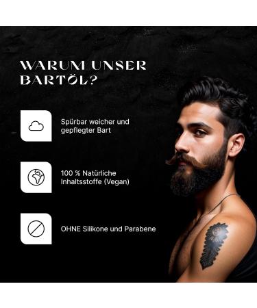 Barteitzeug Beard Oil Waldwunder - 100% Natural Zirbelkief & Bergamot - 30ml - Soothes Itching & Softens Beard - International Shipping Available - Buy Online on GoSupps.com