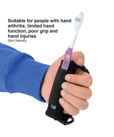 Esshilfe Cuffs - Portable Utensil Holder for Disabled | Skin-Friendly Nylon Elastic Straps Aid for Writing - Buy Online on GoSupps.com