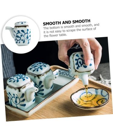 Milisten Ceramic Soy Sauce Pot Oil Bottle Oil Dispensers Oil Container Kitchen Oil Pour Bottle Household Soy Sauce Dispenser Olive Oil Household Oil Container Ceramics Vintage Vinegar - Buy Online on GoSupps.com
