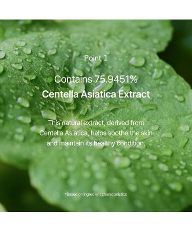 ODELOI Cica 75% Ampoule Luftig 1.69 fl.oz / 50ml Skin Soothing and Repair Pore Care and Smooth Texture Daily Hydration with Centella Asiatica Extract Korean Skincare All Skin Types - Buy Online on GoSupps.com