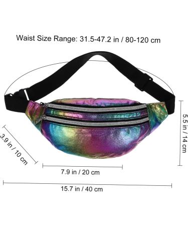DEARMAMY Outdoor Waist Bag Waist Belt Bag 8 Pcs Pack Bag Coin Purse for Men Waist Belt Cell Phone Miss Fanny Oxford Cloth Waist Bag Chest Bag mediumx4pcs As Shownx4pcs - Buy Online on GoSupps.com