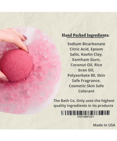 Black Bath Bomb with Gold Glitter - Large 7.5oz with Epsom Salts, Coconut Oil, Kaolin Clay - Aromatherapy Bath for Skin Moisturization and Body Wash - Buy Online on GoSupps.com