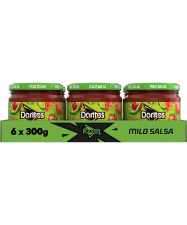 Doritos Mild Salsa Vegetarian Dip Perfect for Sharing 300 g (Case of 6) & Hot Salsa Vegetarian Dip Perfect for Sharing 300g (Case of 6) + Hot Salsa Vegetarian Dip 300g - Buy Online on GoSupps.com