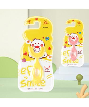 Honhoha U-Shaped Children's Toothbrush | Soft Bristle 360-Degree Silicone for Ages 6-12 | Food-Safe Material for Healthy Oral Care - Buy Online on GoSupps.com