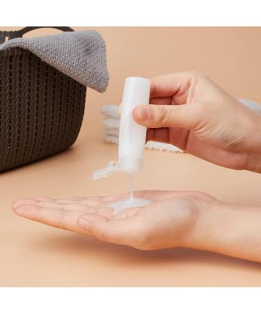 BENECREAT 10 Pack 18ml Plastic Squeeze Flip Cap Bottles - Travel Size Toiletry Sample Containers for Shampoo, Toner, and Cosmetics - Festival Gift - Buy Online on GoSupps.com