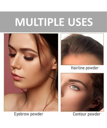  Bavooty Hair Root Touch-Up Powder Root Touch-Up Powder Hairline Shadow Cover Up Powder Hair Root Concealer Hair Shadow Powder to - Buy Online on GoSupps.com