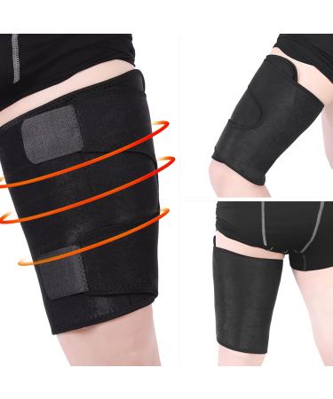 Shop Sports Leg Sleeve - Breathable Thigh Compression Support for Hamstring & Quadricep Recovery | International Shipping - Buy Online on GoSupps.com