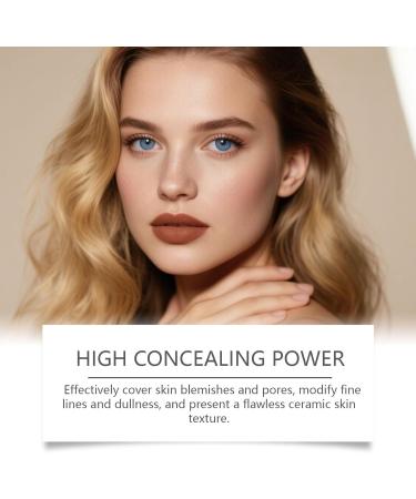  WRANBAO Luminous Cushion Foundation - Mushroom Head Cushioned CC Cream Long-Lasting Brightening BB Cream Makeup for All Skin Types Full Coverage Foundation (4pcs-Natural Color) - Buy Online on GoSupps.com