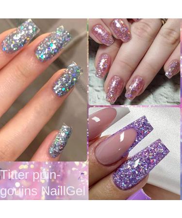 Vernis Paillettes - Gel Brillant Art M tallis - Coffret Cr atif 8 Couleurs Pour Salon Et Manucure Domicile Feminine - Buy Online on GoSupps.com