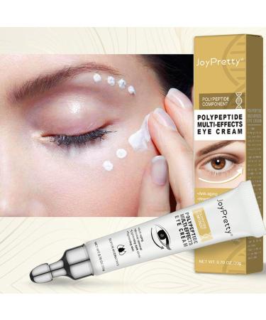 Polypeptide Eye Cream for Dark Circles & Puffiness | Anti-Aging Firming Eye Serum for Bags & Wrinkle Removal - Buy Online on GoSupps.com