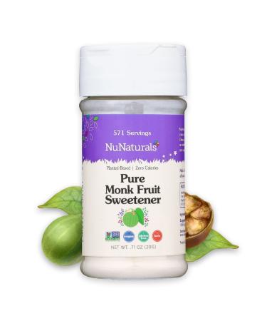 NuNaturals Monk Fruit Pure Extract .71 oz (20 g)