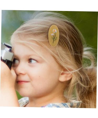 minkissy 2 Pairs Hairpin Kids Hair Clip Princess Barrette Barrettes for Fine Hair Retro Hair Pin Floral Hair Clips Girl Cute Hair Rustic Headband Cute Headdress Alloy Issue Card Fancy Baby - Buy Online on GoSupps.com