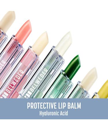BELWEDER Protective Lip Balm with Hyaluronic Acid - Lip Protection Hydration and Regeneration - Transparent Balm For Men and Women - Stick of 3.5g - Buy Online on GoSupps.com