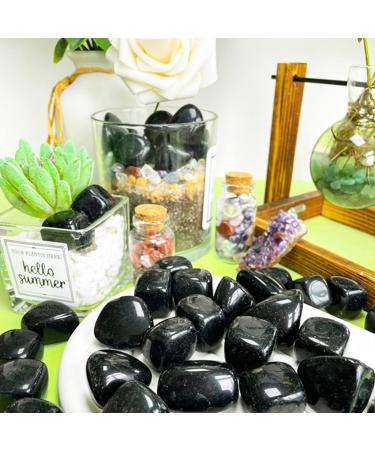 Xiannvxi Large Obsidian Drum Stones for Healing | Premium Gemstone Hand Flatters - International Shipping Available - Buy Online on GoSupps.com