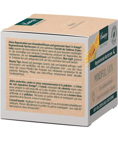 Kneipp Mindful Skin Regenerating Night Cream 50 ml - Buy Online on GoSupps.com