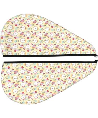 Super Absorbent Rabbit & Cat Microfiber Hair Towel | Quick Dry Coral Velvet Wrap for Long Curly & Thick Hair - Women's Hair Care - Buy Online on GoSupps.com