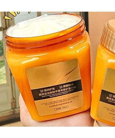  WJnflQN Conditioner Split End & Damaged Hair Repair - 500ml Anti-Frizz Straightener Post-Color Repair Treatment Styling for Home & Travel - Buy Online on GoSupps.com