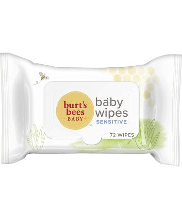 Burt's Bees Baby Wipes - Unscented Towelettes for Sensitive Skin - All Natural with Aloe & Vitamin E - Fragrance Free - 6 Flip-Top Packs - 432 Wipes Total - Buy Online on GoSupps.com