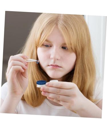 Buy Healvian Cute 4-Box Care Case for Colored Contact Lenses - Travel Lens Container & Eye Lens Tanks - Stylish Caricature Design - Perfect for International Shipping - Buy Online on GoSupps.com