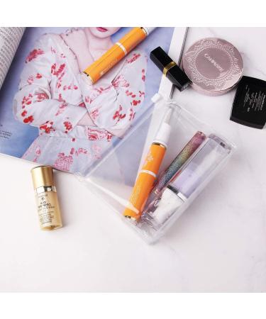 Buy Sansheng 20-Pack Small Transparent Cosmetic Bag with Zipper - Mini Toiletries Organizer 15x3x13 cm Ideal for Gifts & Travel - Buy Online on GoSupps.com