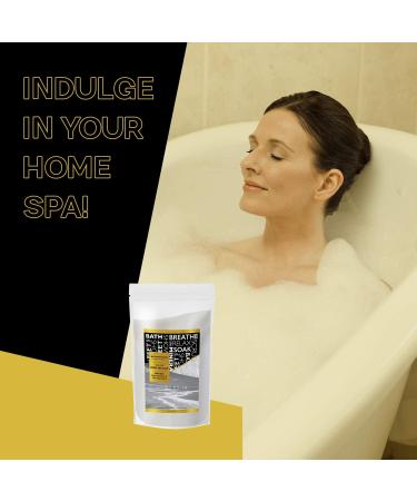 Aromasong 100% Pure Dead Sea Salt (5 LB) Infused with Lavender Essential Oil - Bath Soak for Tired Muscles & Skin Issues - Buy Online on GoSupps.com
