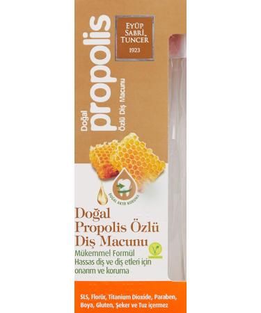 Ey p Sabri Tuncer Natural Propolis Toothpaste 75 ml - Buy Online for International Shipping - Buy Online on GoSupps.com