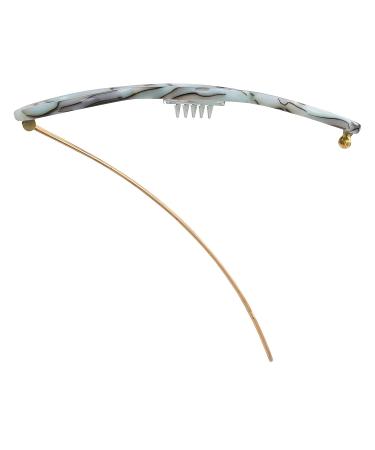 France Luxe Triple Circle Tige Boule Barrette - South Sea | Elegant Hair Accessory - Buy Online on GoSupps.com