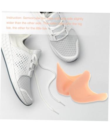Silicone Gel Toe Pads Pair for High Heel Protectors - Toe Caps for Ballet Shoes & Boots - Buy Online on GoSupps.com