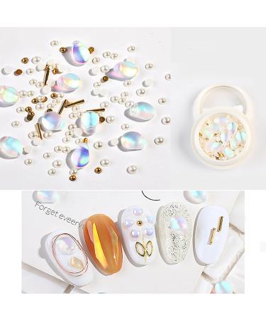 JMEDIC Rhinestones for Nails Nail Rhinestone Stones - Gems for Nails Nail Jewels Crystal Gemstones Nail Art Rhinestones Kit Manicure DIY Decoration Accessories - Buy Online on GoSupps.com