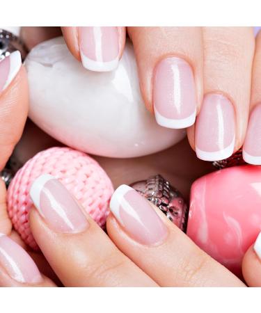40 Sheets Self-Adhesive French Manicure Nail Stickers - DIY Nail Art Tips & Guides for Perfect French Tips - Buy Online on GoSupps.com