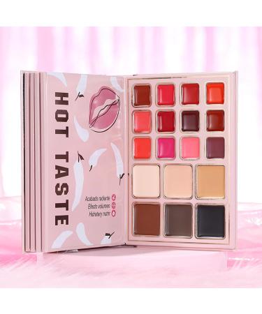 Makeup Palette Book Pigment Rich Formula 60X1.2G+12X4.5G+6X2.5G Travel Blush Palette Makeup Kit for Women Long Lasting Finish For Women Debu - Buy Online on GoSupps.com