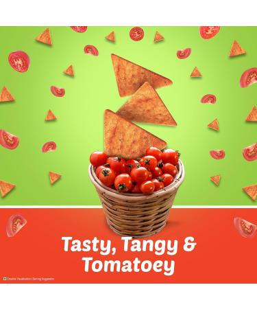 Bingo! Mad Angles Corn-Based Crunchy Chips Perfect for Snacking (Pack Of 4) Delicious Tasty And Twisty Treat Sold By Kidzbuzz (Bingo Mmmmm Masala) - Buy Online on GoSupps.com