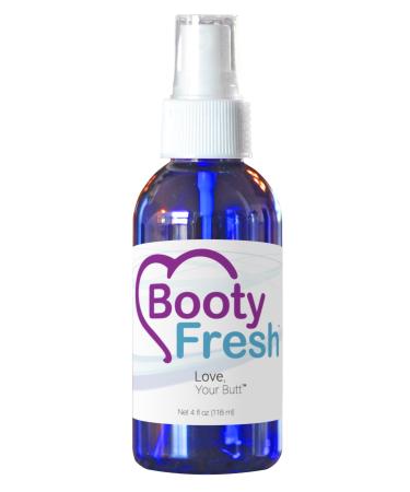 Booty Fresh - Intimate Odor Neutralizing Cleanser Spray to Remove All Smell for Private Parts - Wet Wipe Lover/TP Hater Must Have - Balls, Pits, etc. Too - Soft pH, Bleach-Free, Natural Formula