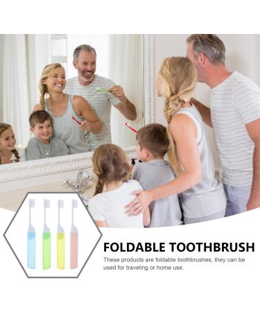 Buy Ipetboom 12 Pieces Travel Toothbrush Set - Foldable Oral Care Solution | International Shipping Available - Buy Online on GoSupps.com