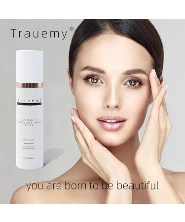 trauemy Anti-Aging Tinted Face Moisturizer Sunscreen SPF 46 & Hydrating Skin Care & Face Moisturizer - Chemical BB Cream Water-Resistant-Dewy - Buy Online on GoSupps.com