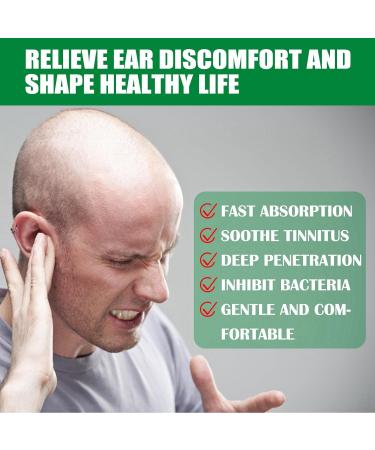 Ear Drops Ear Ringing Relieving Ear Drops Treatment Tinnitus Treatment for Ear Ache Relief Tinnitus Relief for Ringing Ears Ear Drops Pain Relief Tinnitus Ear Drops for Ear Care Itchy Ear Relief Drops - Buy Online on GoSupps.com