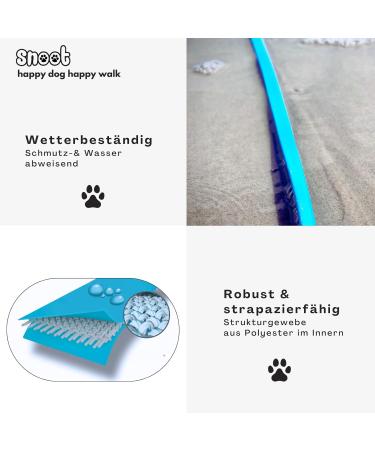 5m Dog Leash Towline - Stable Hand Loop Water & Dirt Repellent for Strong Dogs - Cyan Blue - Buy Online on GoSupps.com