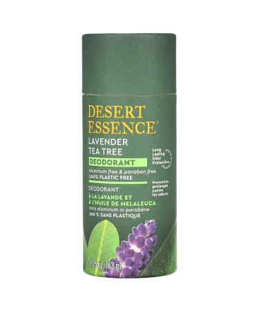 DESERT ESSENCE Lavender Tea Tree Deodorant 2.25 OZ