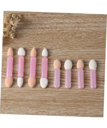 Mikinona Sponge Eyeshadow Stick 8pcs Sponge Applicator Eyeshadow Brush Eye Shadow Stick Double Head Eye Shadow Brush - Buy Online on GoSupps.com