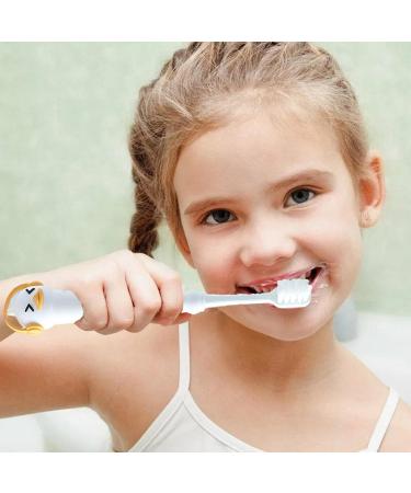 Kids Travel Toothbrush Duck Shaped Kids Toothbrush Round Anti-slip Travel Toothbrush for Kids 3-12 Years Old Generic - Buy Online on GoSupps.com