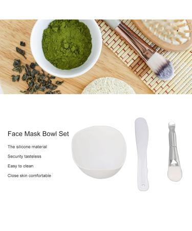 DIY Face Mask Mixing Bowl Set | 3-Part Tool Kit with Bowl Brush & Spatula | Portable & Reusable Mask Mixer for Perfect Skincare - Buy Online on GoSupps.com
