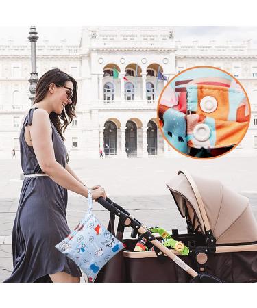 3-Piece Wetbag Diaper Bag Set | Reusable & Washable Organizer Bags for Toddler Travel - Blue - Buy Online on GoSupps.com